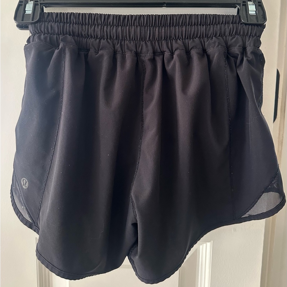 Lululemon black shorts. Size 0 or 2. Small. Gently used, non smoking home.